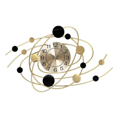 Horloge murale métal grand décor contemporain XJBTBA pour décoration intérieure