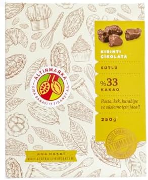 Altınmarka ALT161 Sütlü Kırıntı Çikolata 4-7MM Parlak 250g - Görsel 1