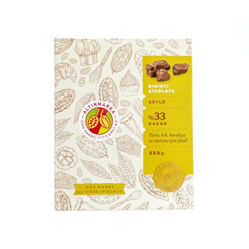 Altınmarka ALT161 Sütlü Kırıntı Çikolata 4-7MM Parlak 250g