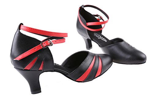 Chaussures de danse latine Custom HEE avec semelle de précision noire - 4