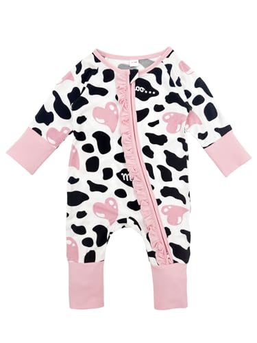 Bow Dream Baby Girl Clothing Footies Bamboo Rayon Baby Girl Clothes Baby Romper Jumpsuit Newborn-24 Months2