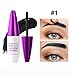 2Pcs Peel Off Eyebrow Tint Gel - Waterproof & Sweatproof All-Day Wear, Transfer-Resistant Tattoo Effect, All Skin Types + Mother’s Day Gift Set​, 01#Black