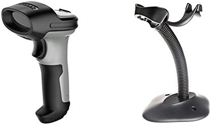 InateckBarcode Scanner with Hands Free Adjustable Stand, Bundle Product, BCST-70 and BCST-S