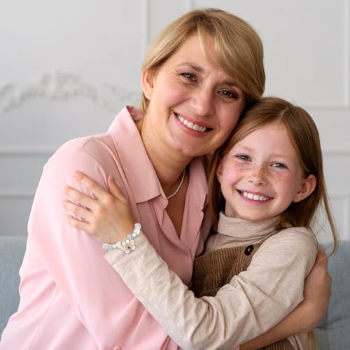 Artlunar Pink Pearl Butterfly Bracelet for Girls - 64% Off - Image 3