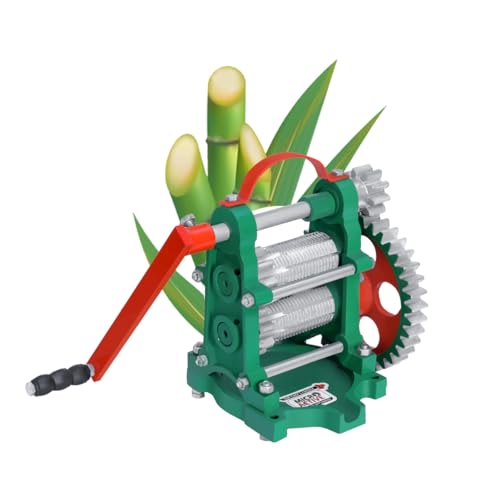 MICROACTIVE Hand Operated Manual Sugarcane Juicer Machine | Sugarcane Squeezer For Home And Commercial Uses, With High Graded Cast Iron Material (8X11