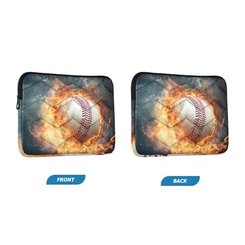 Funda para portátil Fire Baseball Lightning para 13-14 pulgadas miniatura 2