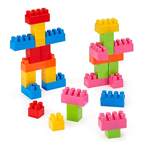 ToyCentre-Ecoiffier-Abrick-846-Set-van-100-bouwblokken-in-een-semi-cirkelvormige-tas