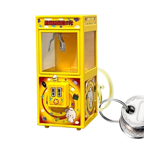 Abalorio De La Bolsa De Juguetes – Llavero De La Máquina De Garras Brillante, Colgantes Del Bolso De Simulación, Decoraciones De Mesa De Simulación, Colgante De La Bolsa De La Máquina De Garras