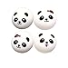 Wendy Mall 4PCS Mini Kawaii Cute Funny Panda Squishy Bread Charms Strap Bag Cell Phone Car Keys Bun Toys Keychain