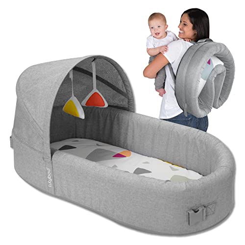 Lulyboo Portable, Backpack Portable Travel Bassinet For Airplane