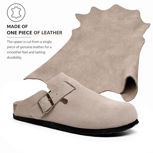 Image of Clogs For Women, Womens Clogs- Mules House Slipers With Arch Support And Adjustable Buckle