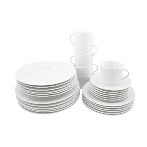 Retsch Arzberg 330030301 Kombiservice Classico, Porzellan, 1 Set (30-teilig)