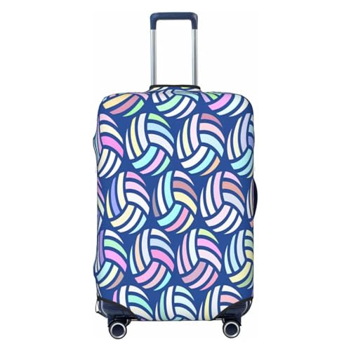 Volleyball Water Luggage Cover for Suitcase, Suitcase Cover Protector Fit 22-24 Inch Luggage Travel Accessories, M