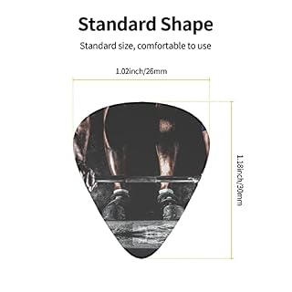 Ensemble de 12 médiators de guitare de sport d’haltérophilie pour guitare acoustique, guitare électrique, contrebasse… - Les Beatles, Paul McCartney, John Lennon, RIngo Starr, George Harrison Ensemble de 12 médiators de guitare de sport d'haltérophilie pour guitare acoustique, guitare électrique, contrebasse… – Image 4