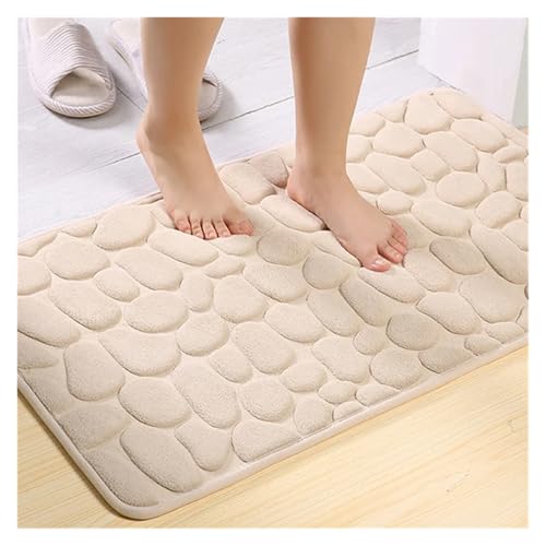 Tappetino da bagno antiscivolo in memory foam, lavabile in lavatrice, morbido tappeto da bagno per casa, soggiorno e doccia – Comfort & Sle combinato
