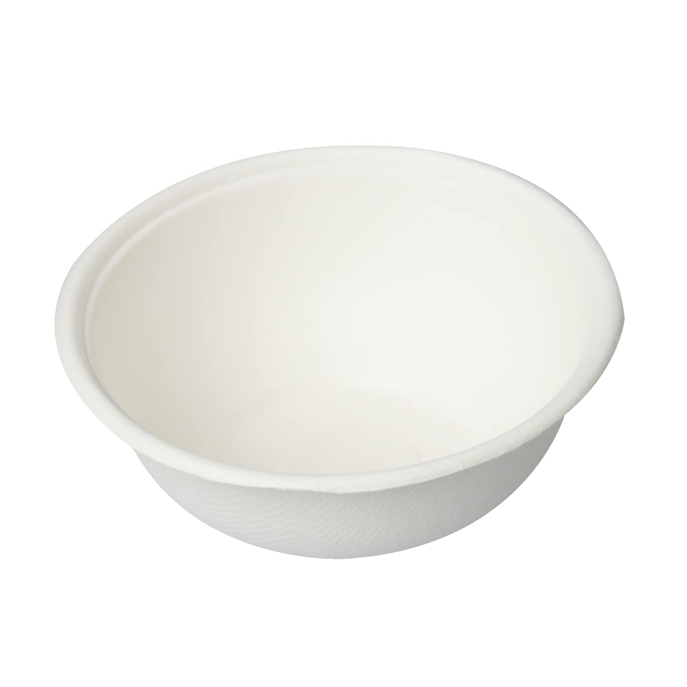 ECOWARE240ml or 8.4oz Biodegradable Biomass, Compostable, Eco Friendly, Bagasse Disposable Solid Round Bowl/Dona 240 ml or 8.4oz - Pack of 25
