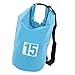 Yosoo Travel Backpack, Beach Bag with Shoulder Strap PVC for Swimming Raftin (Blue)