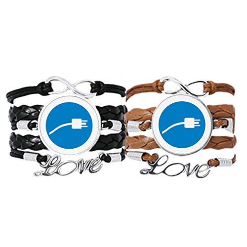 Bracelet Amour Couple en cuir bleu, le lien secret pour raviver la complicité de votre duo