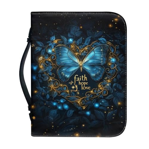 Housse de bible en cuir femme pochette de protection petit sac fourre-tout livre carnet