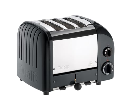 Dualit Classic Vario AWS Black 3 Slot Toaster