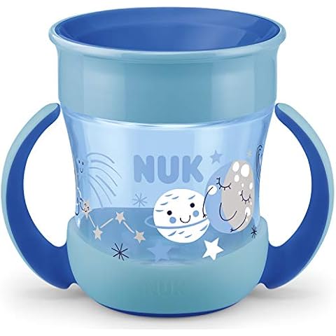 NUK Taza de aprendizaje Mini Magic Cup con efecto de luz 6+ meses azul Cover