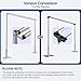 Qoolfoto 10x10ft Pipe and Drape Backdrop Stand, Double Crossbar, Heavy Duty Adjustable Background Frame with Metal Base for Parties Photography Wedding Photoshoot Decoration