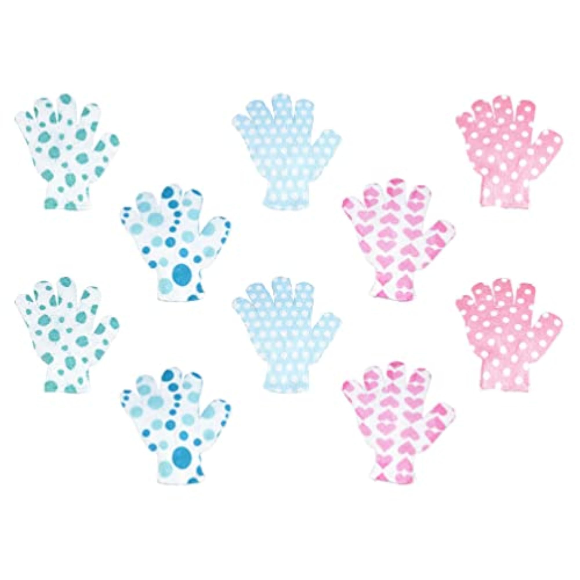 10Pcs Bath Mitt Exfoliating Body Scrubber Gloves