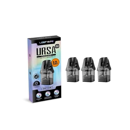 Lost Vape Ursa V3 Pod ���X�g�׃C�v �����p�J�[�g���b�W �x�C�v �Z���} �g�b�v�t�B�� 2.5ml 3���� (1.0��)