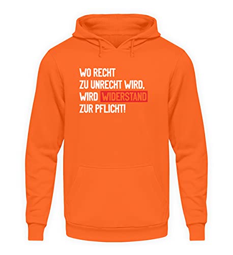 Sweat à capuche orange unisexe pour vos sorties urbaines et moments cocooning