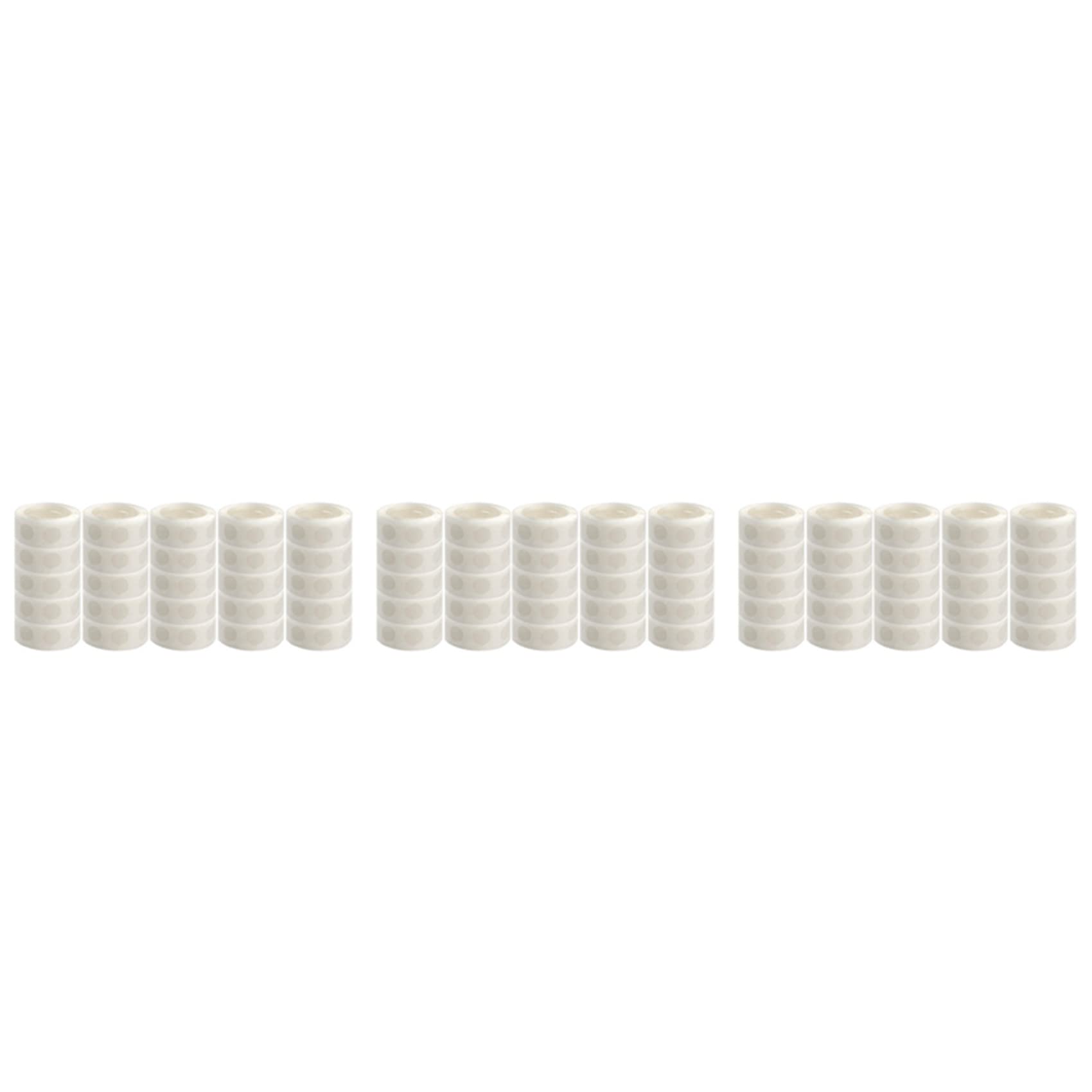 Colle à ballon transparent : 75 rouleaux de points adhésifs double face amovibles