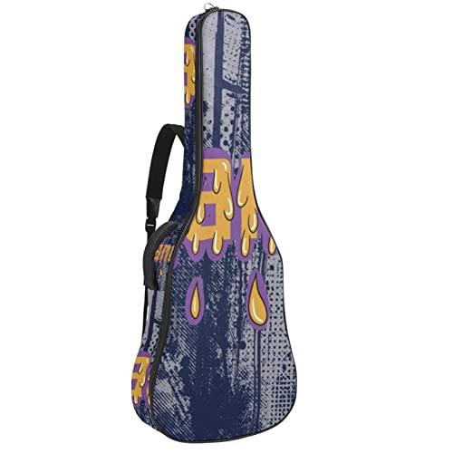 Housse de protection épaisse en éponge imperméable pour guitare acoustique, électrique, basse, guitare classique… - Les Beatles, Paul McCartney, John Lennon, RIngo Starr, George Harrison Housse de protection épaisse en éponge imperméable pour guitare acoustique, électrique, basse, guitare classique…