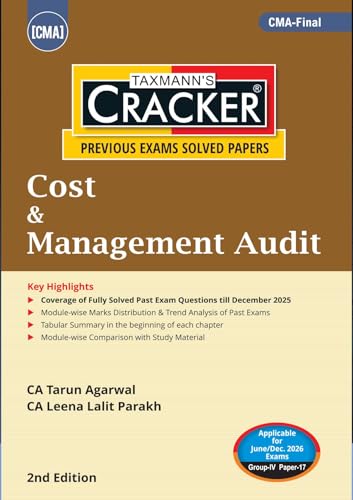 Image of Taxmann's CRACKER COMBO for CMA Final | June /Dec. 2026 Exams - Group IV | Papers 17 to 20A | CRACKER Series | CMAD, CFR, ITLP, and SPMBV | January 2026 Edition | Set of 4 Books
