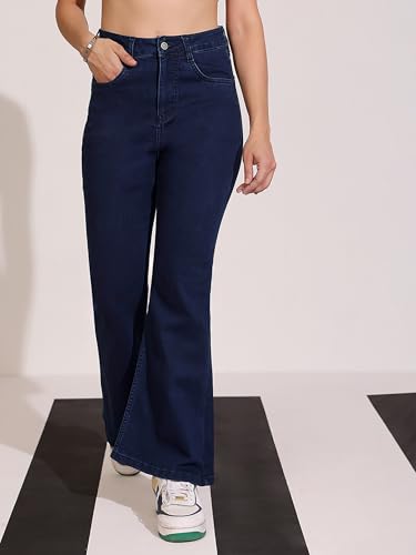 Image of Dolce Crudo High Rise Bootcut Jeans for Women