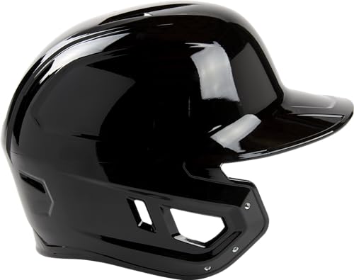 Rawlings | MACH Single Ear Batting Helmet | Left Hand Batter | Large | Black - image 2