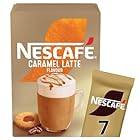 Nescafe Caramel Latte Instant Coffee 7 x 17g Sachets