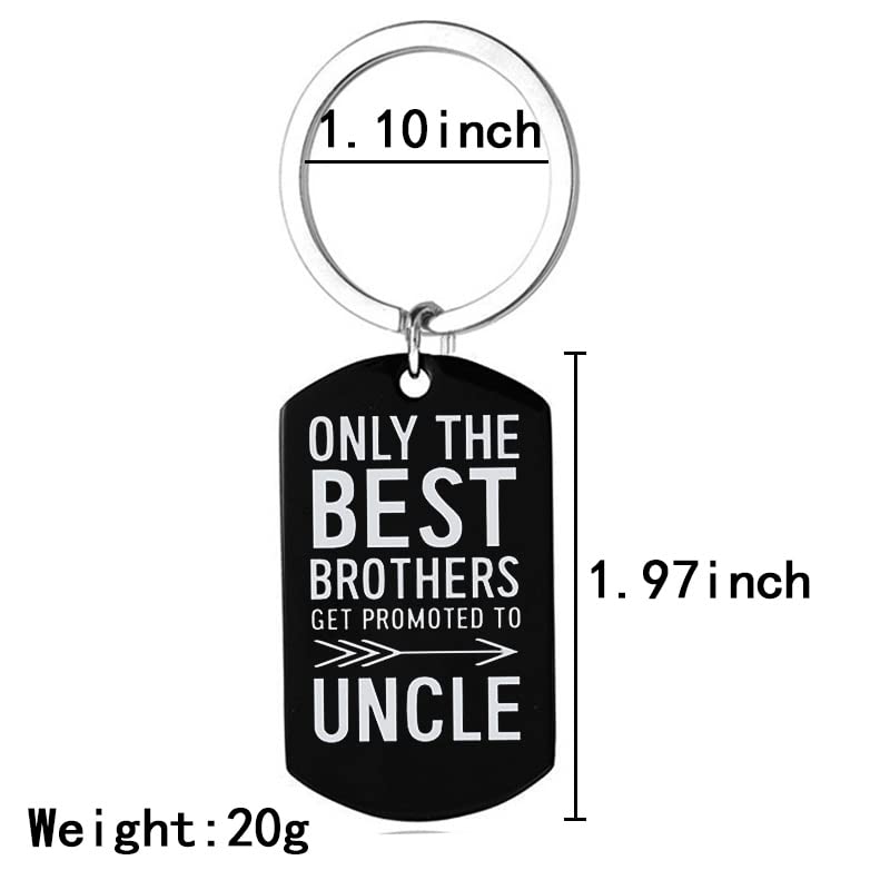 Uncle Pregnancy Announcement Gifts for Brother Only The Best Brothers