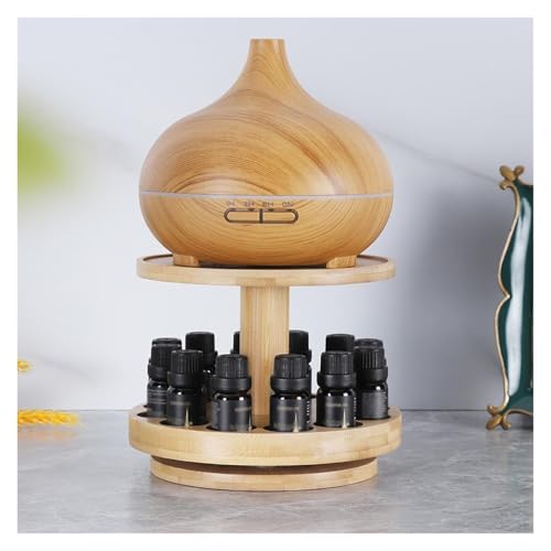 Soporte Circular de Madera para Difusor de Aceites miniatura 2