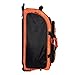 Travelers Club Xpedition 30 Inch Multi-Pocket Upright Rolling Duffel Bag, Bright Orange, 30