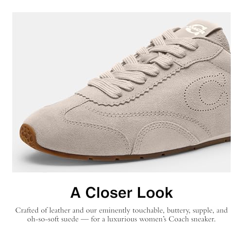 COACH Womens Flat Sneakers Steam 8 Medium4