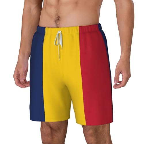 Short de bain Tchad décontracté pour plage et beach-volley avec compression - 2