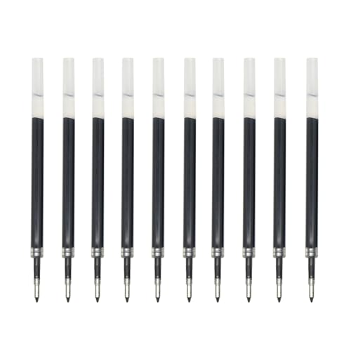 Recharges pour stylos à encre gel 0,7 mm évitant les pannes d'écriture au bureau Lot de 50