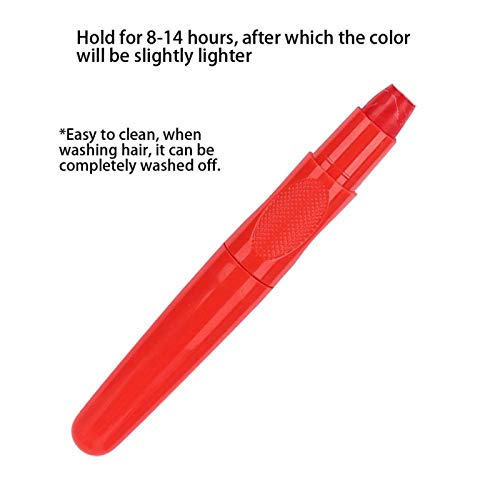 Venda Louca Giz de cera de tingimento de cabelo, caneta portátil de tingimento de cabelo, coloração