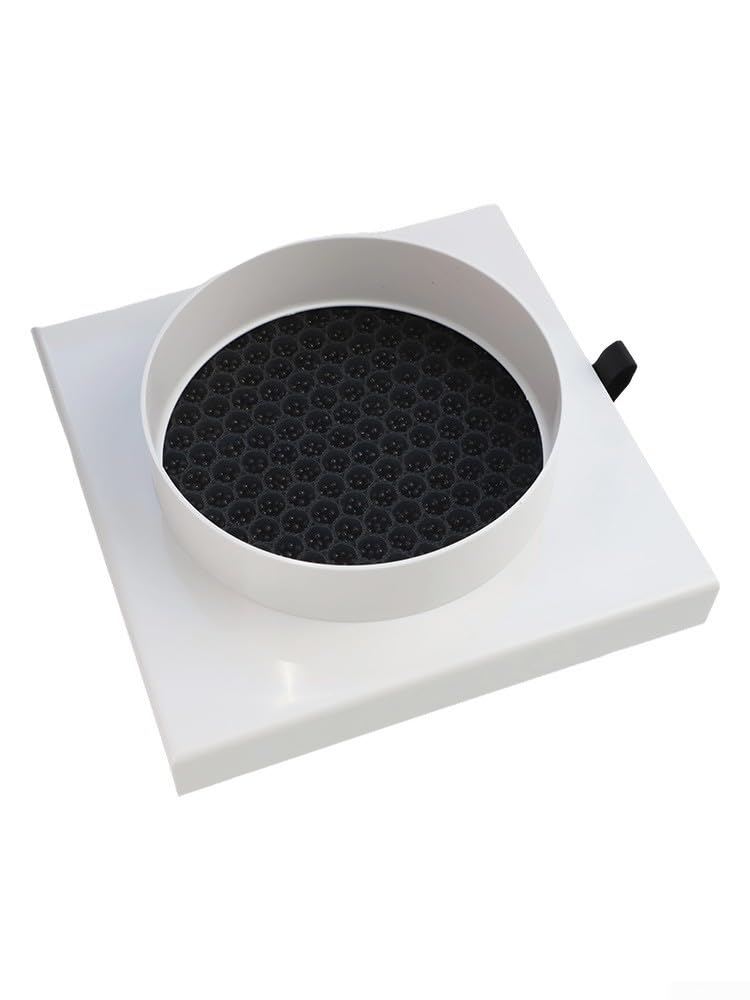 HEPA-Luftfilter für PVC-PE-Rohre, Inline-Lüftungsreiniger mit Aktivkohle, hocheffiziente Filtration für HLK-Systeme, 110 mm, 160 mm (160 mm)