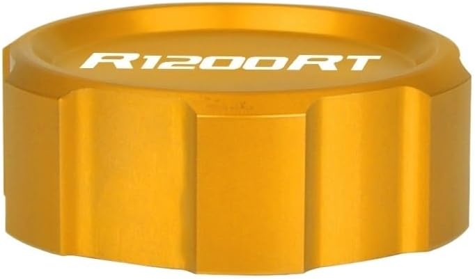 Fluid Reservoir Tank Cover Motorcycle Rear Brake Master Cylinder Reservoir Cover Cap CNC Aluminum for R1200RT R 1200 RT 2004-2014 2008 2009 2010 2013