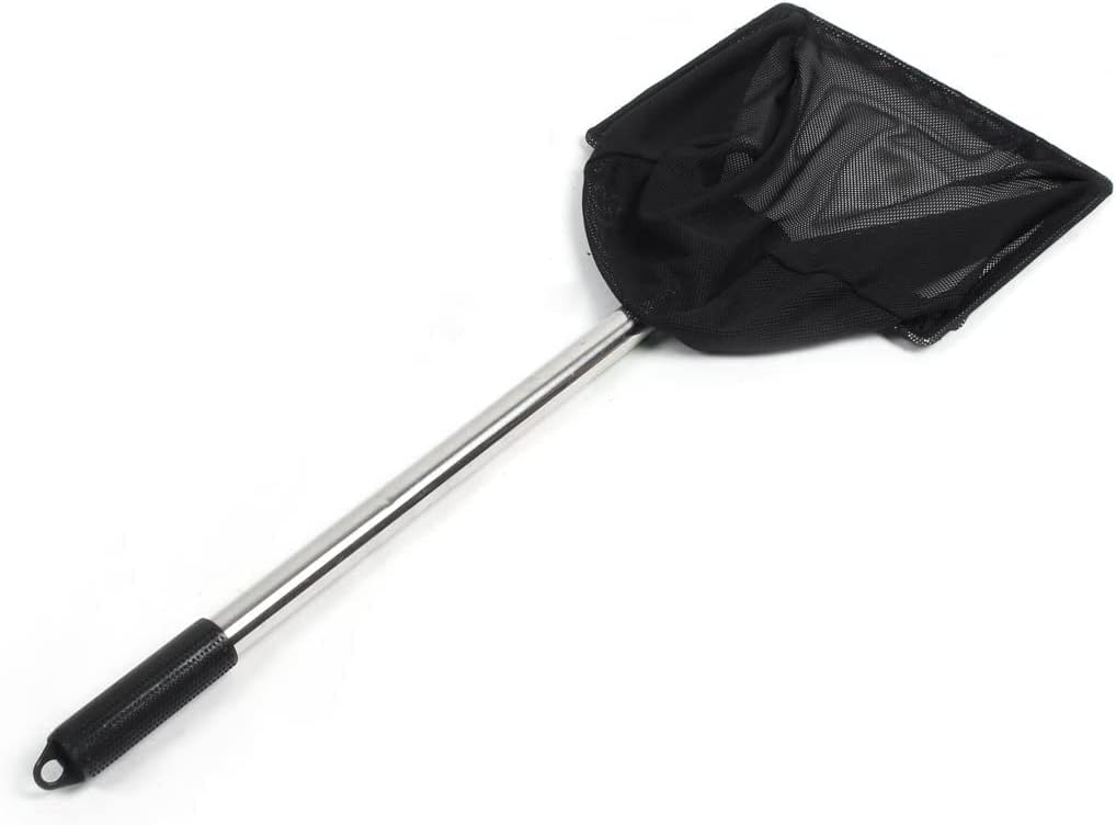 XYWHPGV Aquarium Koi Tank Telescopic Handle Square Shape Pet Fish Landing Net 25 cm Diameter (67937 d40e2 d25dc 48220 8e392 84709