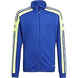 adidas jogginghose herren blau Elastische Bündchen adidas Kinder Jacke Sq21 Tr Jkt Y, Azurea/Tmsoye, GP6454, Gr. 152