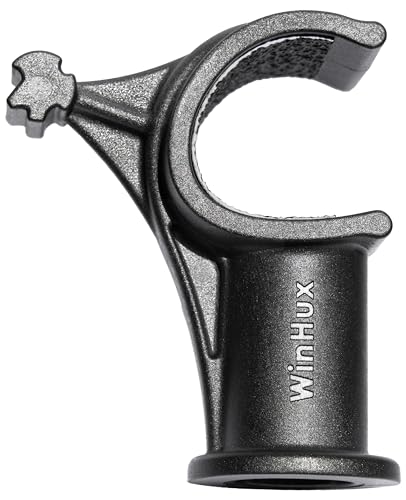 WinHux Gancho de repuesto para techo de tragaluz, ventanas y persianas - Accesorio de poste de rosca Acme para varillas telescópicas, compatible con ventanas de barra superior estilo Velux y barras de