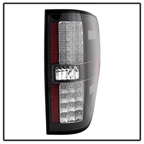 Spyder Auto 5008374 Led Tail Lights Black/Clear #TOP3