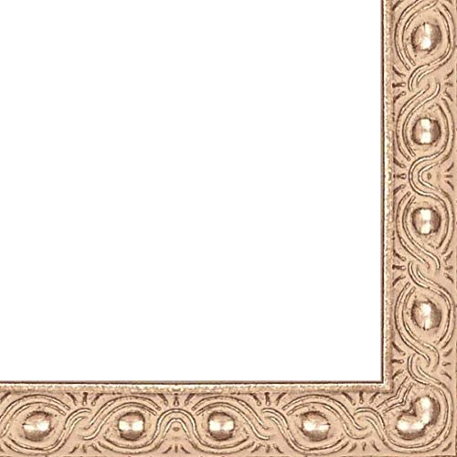 CountryArtHouse Picture Frame Moulding (Wood) 100ft bundle - Ornate Silver Finish - 0.5