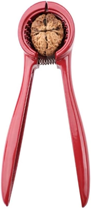 Nutcracker Walnut Clip Sheller Kitchen Multifunctional Nut Pine Nut Clip Dried Fruit Tongs Zinc Alloy Bottle Opener Clip Red Walnut Nipper